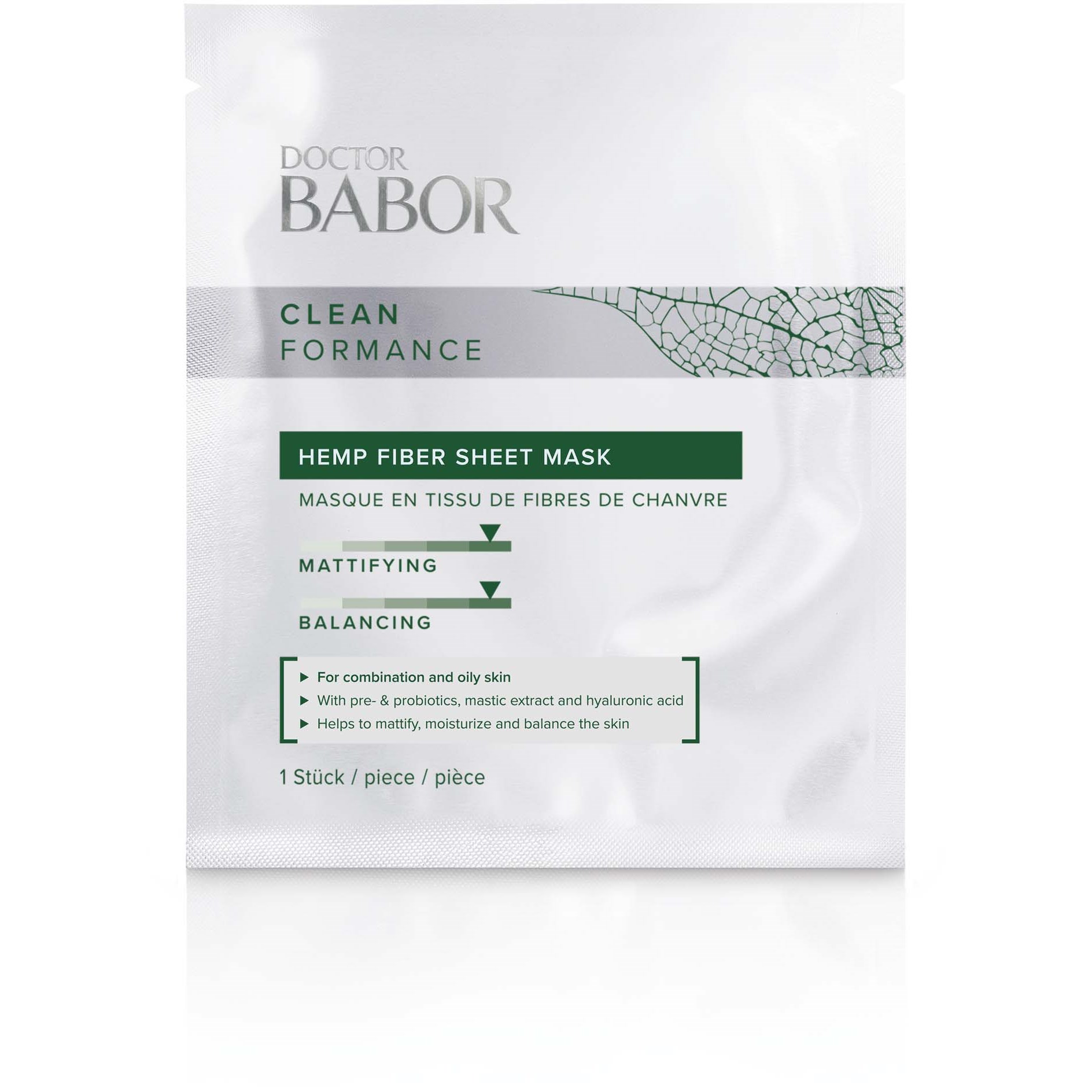 Läs mer om BABOR Doctor BABOR Hemp Fiber Sheet Mask 1 st