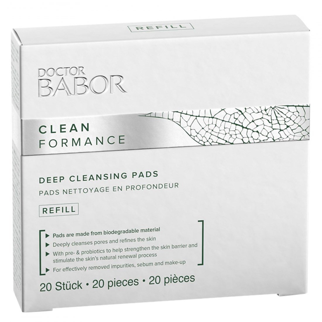 Babor Doctor BABOR Cleanformance Deep Cleansing Pads Refill 20 st