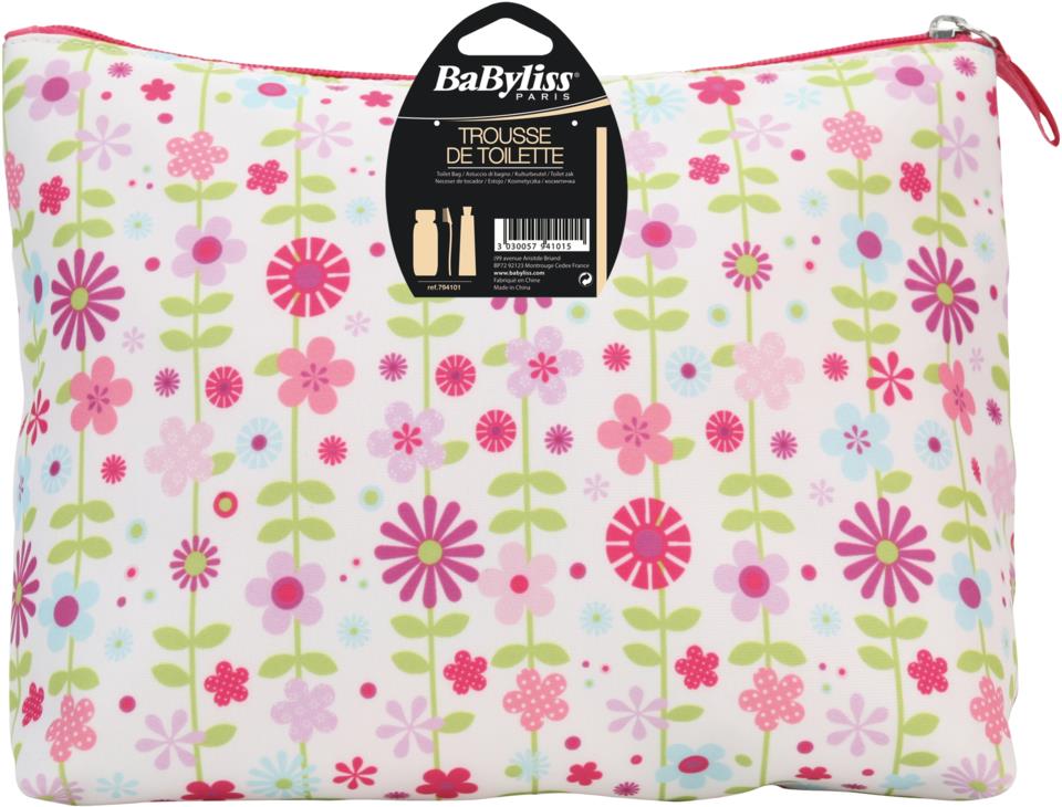 BaByliss Kids Toiletry Bag Flowers/Dots