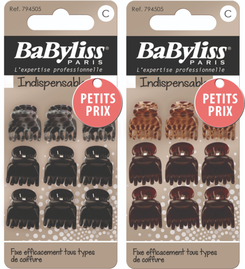 BaByliss Paris Accessories 794505 Minikrokoklämma 9 St