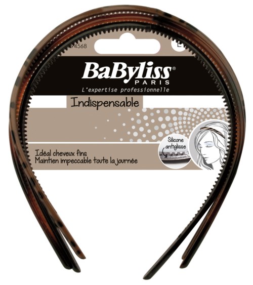 BaByliss Paris Accessories Indispensable 794568 Diadem anti-glid 3 st