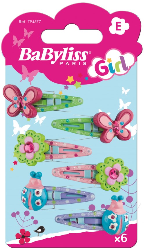 BaByliss Paris Accessories Girl 794577 Hair Clip 6 stk kids