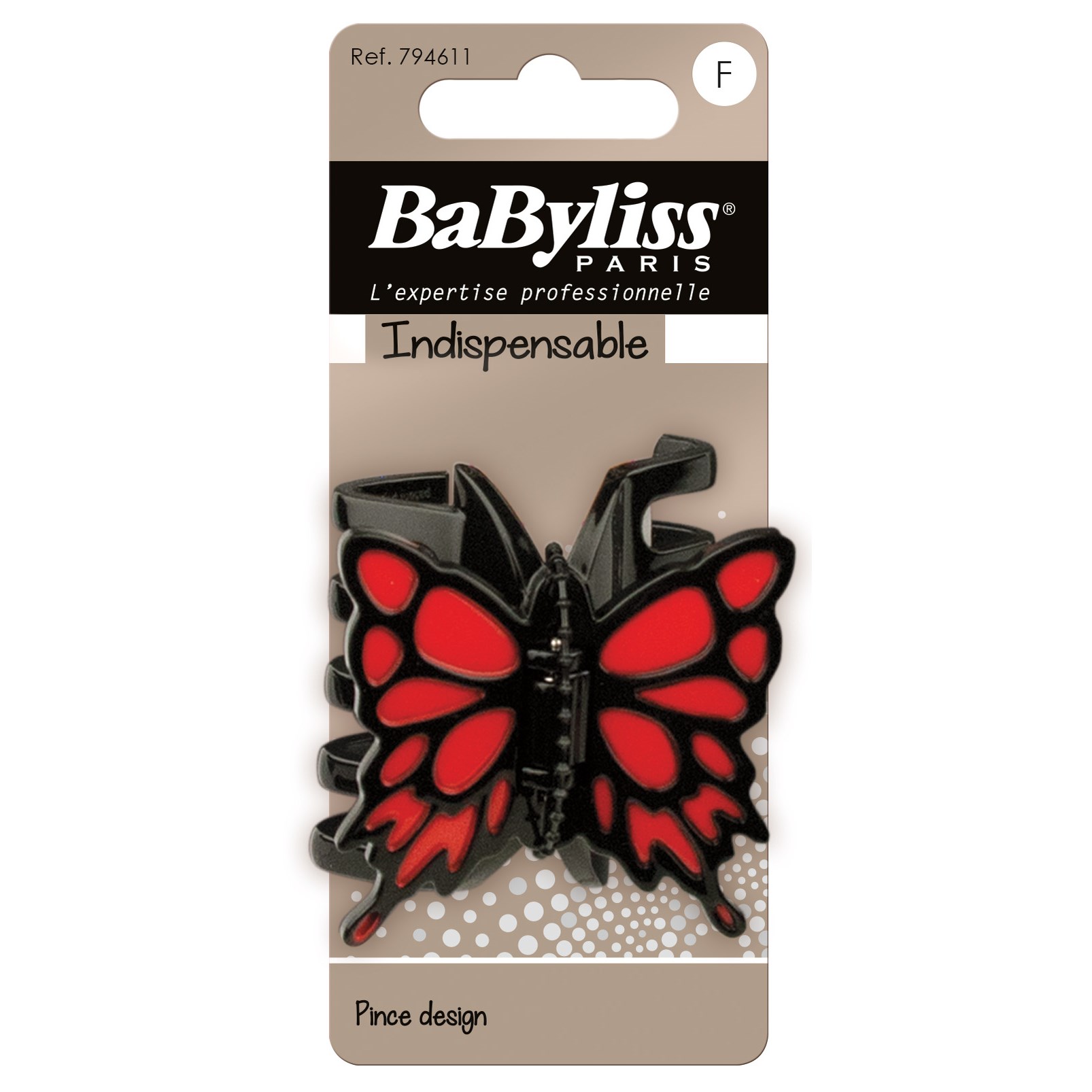 Läs mer om BaByliss Indispensable 794611 Krokoklämma fjäril