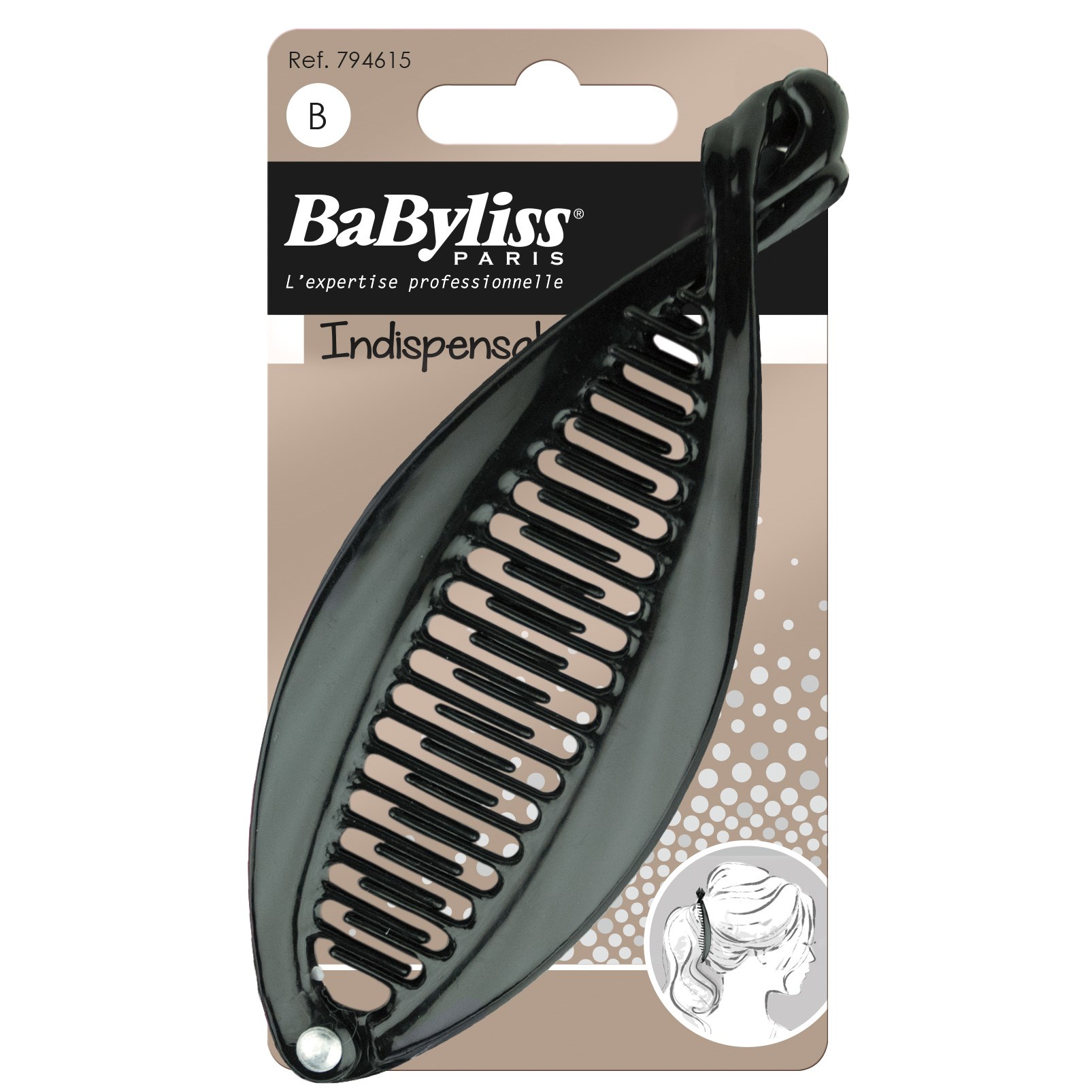 BaByliss Paris Accessories Indispensable Duża klamra banan (obrázok 3)
