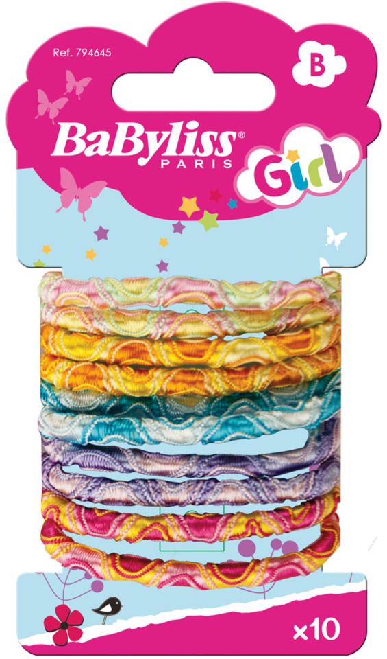 Babyliss 794645 Hair Ties colour 10-pack kids