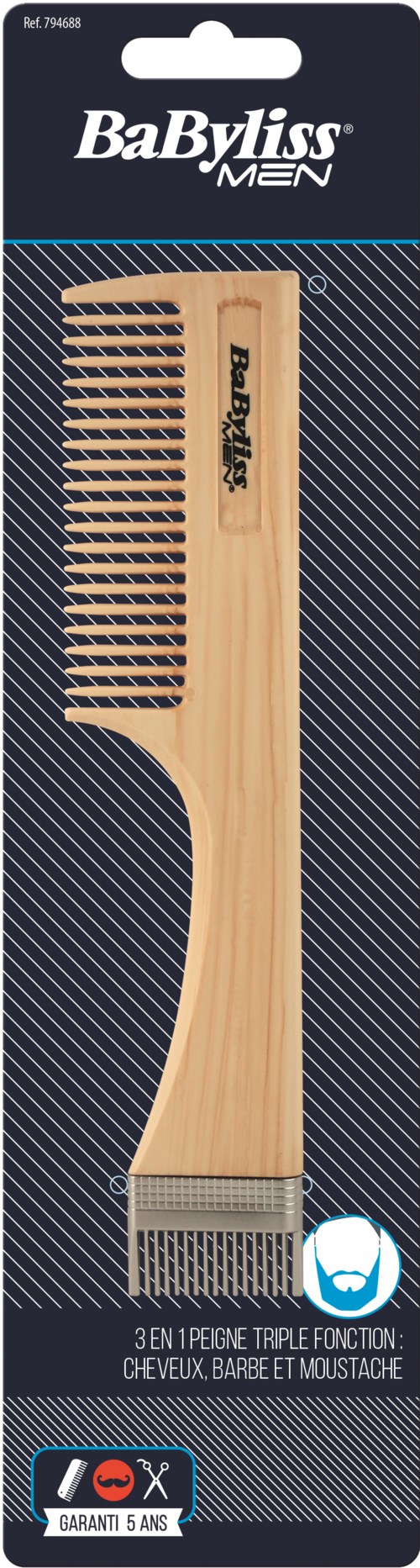BaByliss Paris Accessories 794688 Skägg Och Mustaschkam