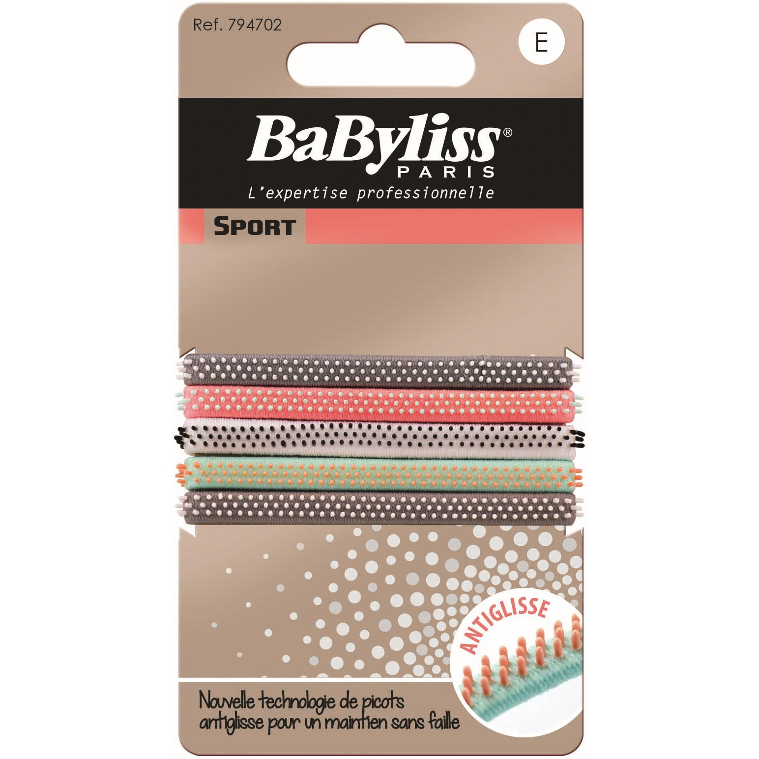 Läs mer om BaByliss Paris Anti-Slip Sport Hair Ties