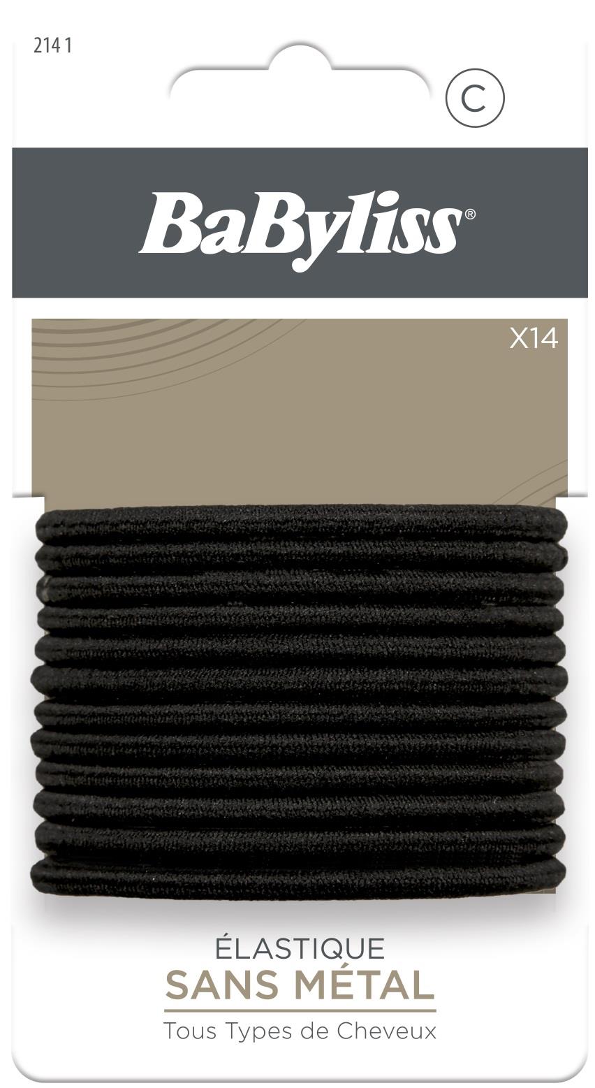 BaByliss Paris Accessories Black Hair Tie 14 pcs