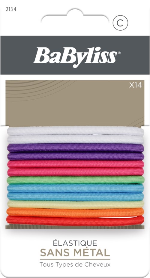 BaByliss Paris Accessories Colored Hair Tie 14 pcs