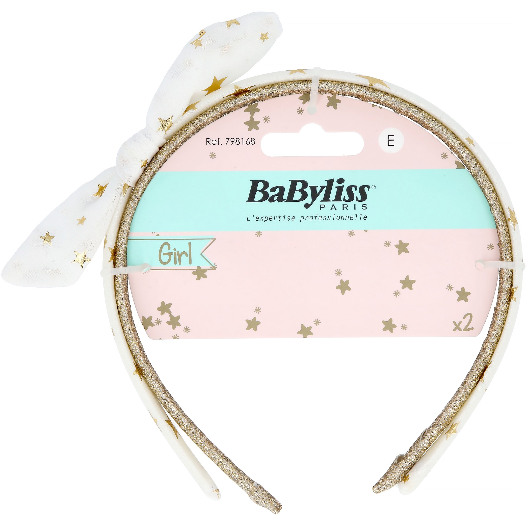 Produktfoto för BaByliss Paris Accessories Diadem Rosett Kids 2 st
