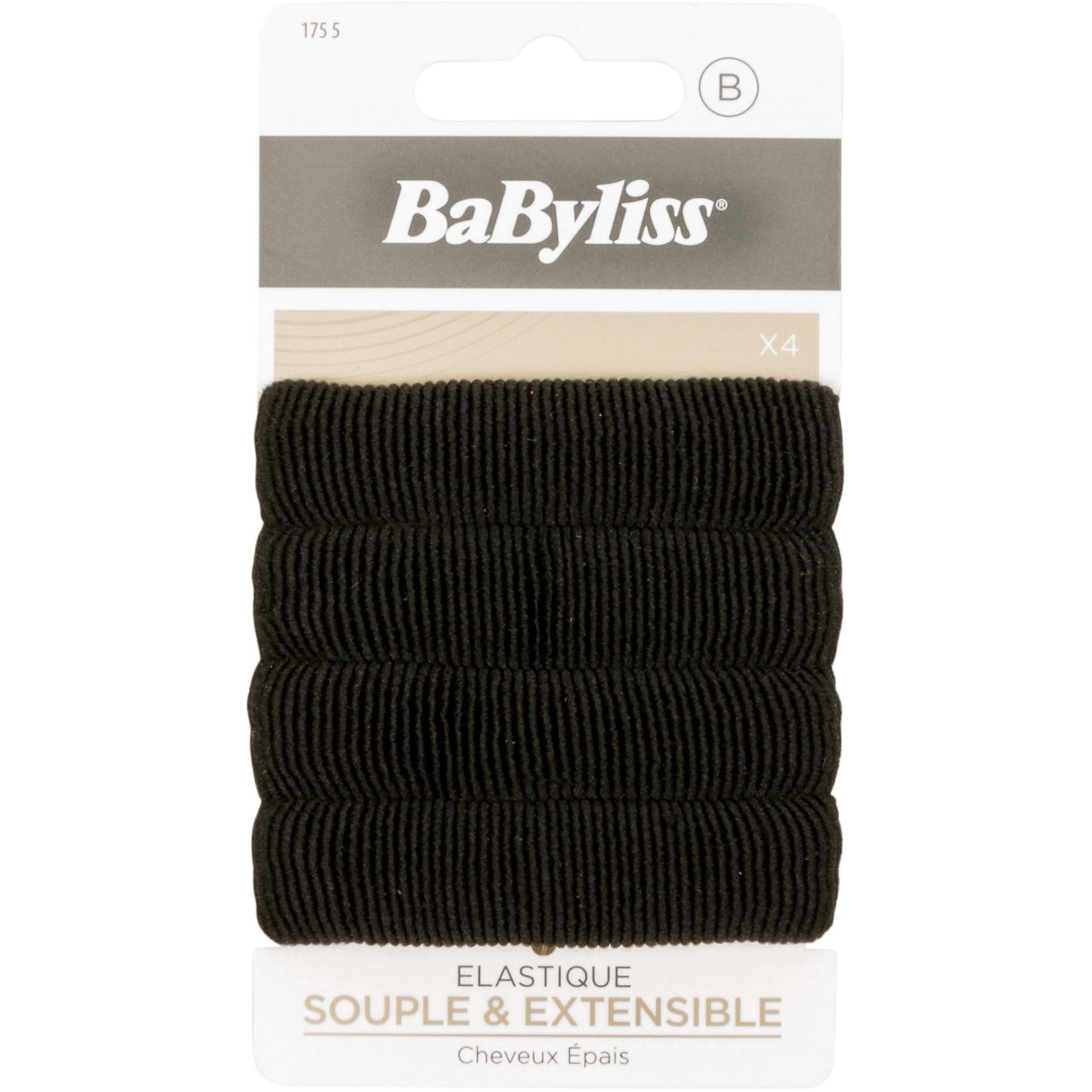 Läs mer om BaByliss Paris Hair Tie 4 Pcs