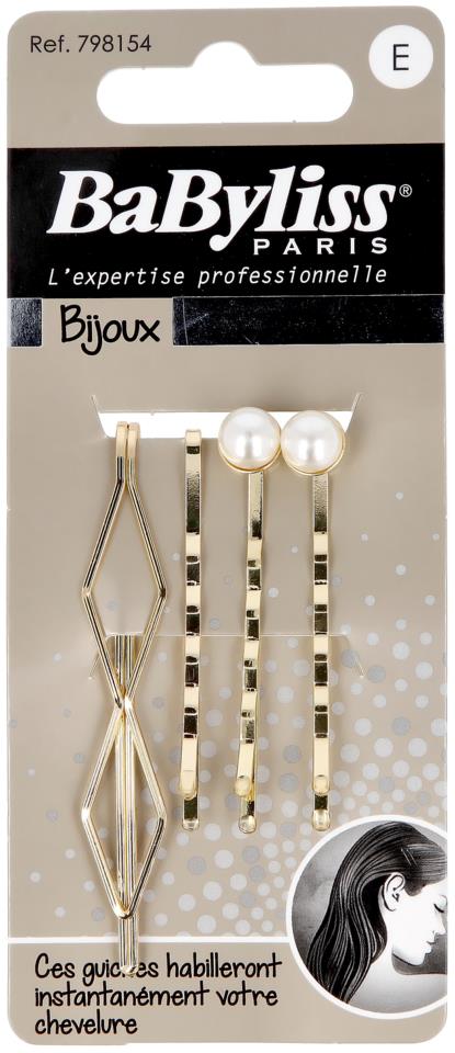 BaByliss Hairpins Pearls 4 pcs