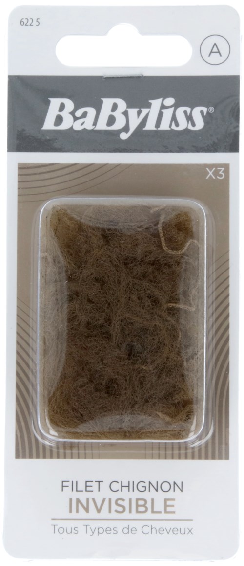 Ett paket med tre osynliga hårborttagningssvampar från BabyBliess, märkta för alla hårtyper, i brunt.