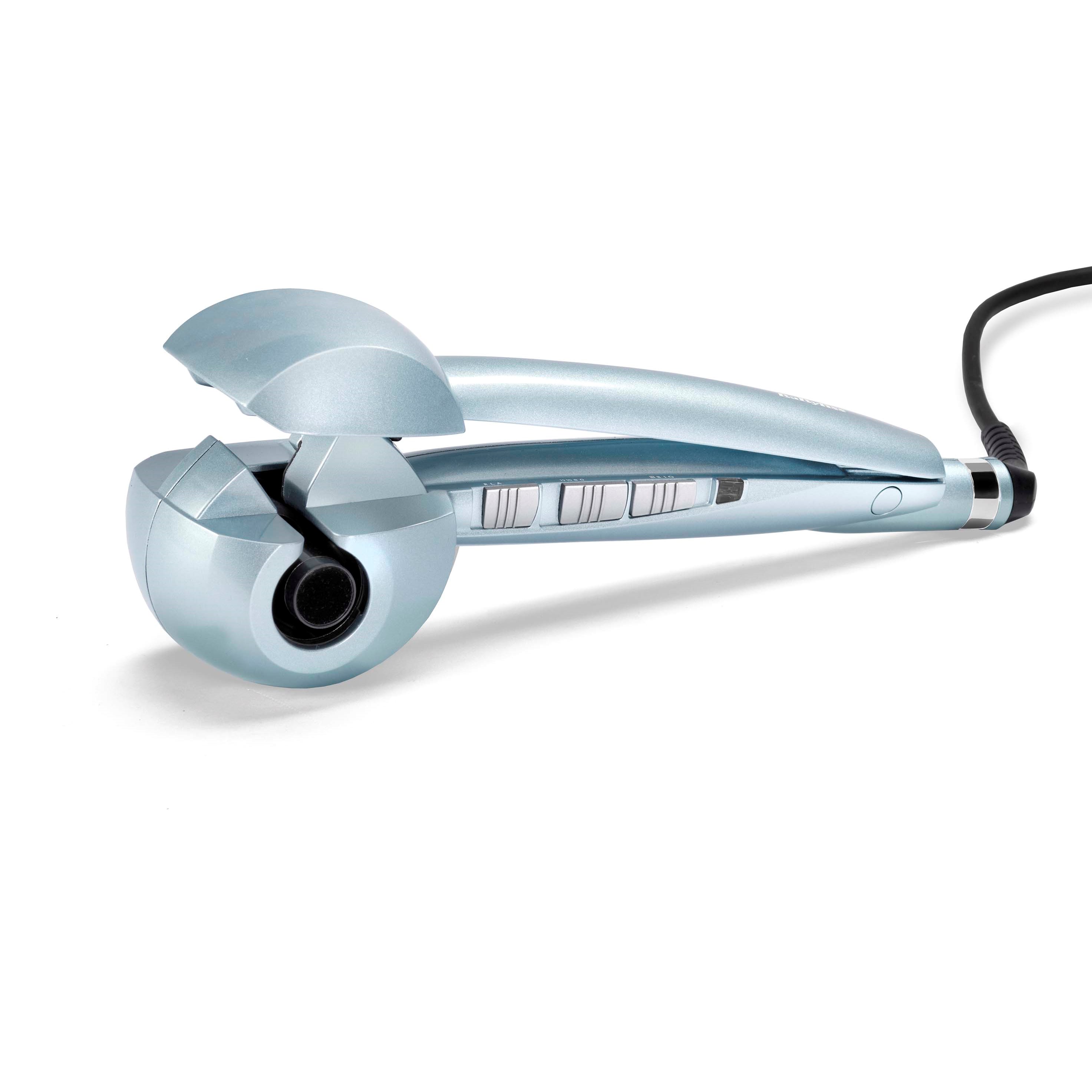 BaByliss Hydro Fusion Curl Secret Gloss Ice Teal Blue billede