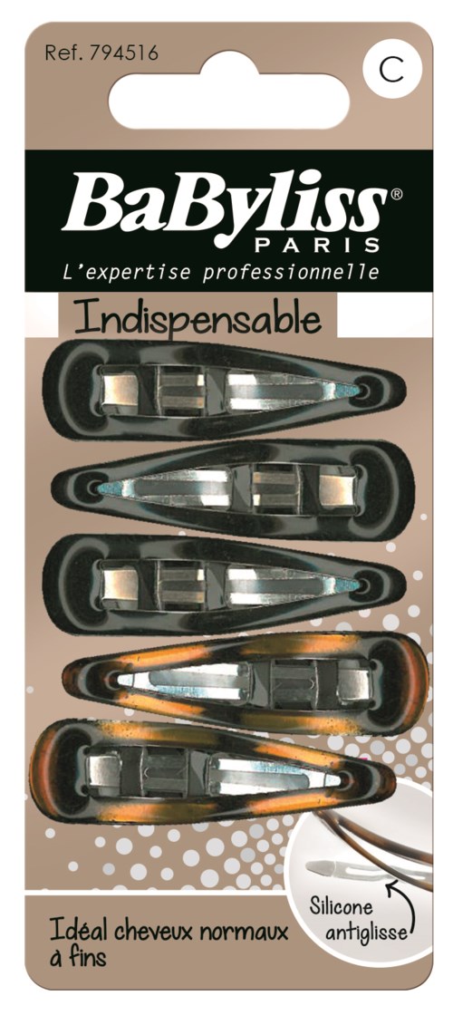 BaByliss Paris Accessories Klämma anti-glid 5 st