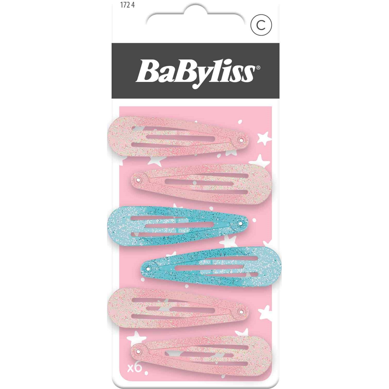 Läs mer om BaByliss Paris Accessories Hair Clips 6 pcs