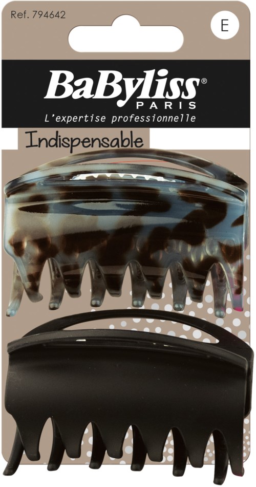BaByliss Paris Accessories Indispensable Krokoklämma Anti-Glid 2 St