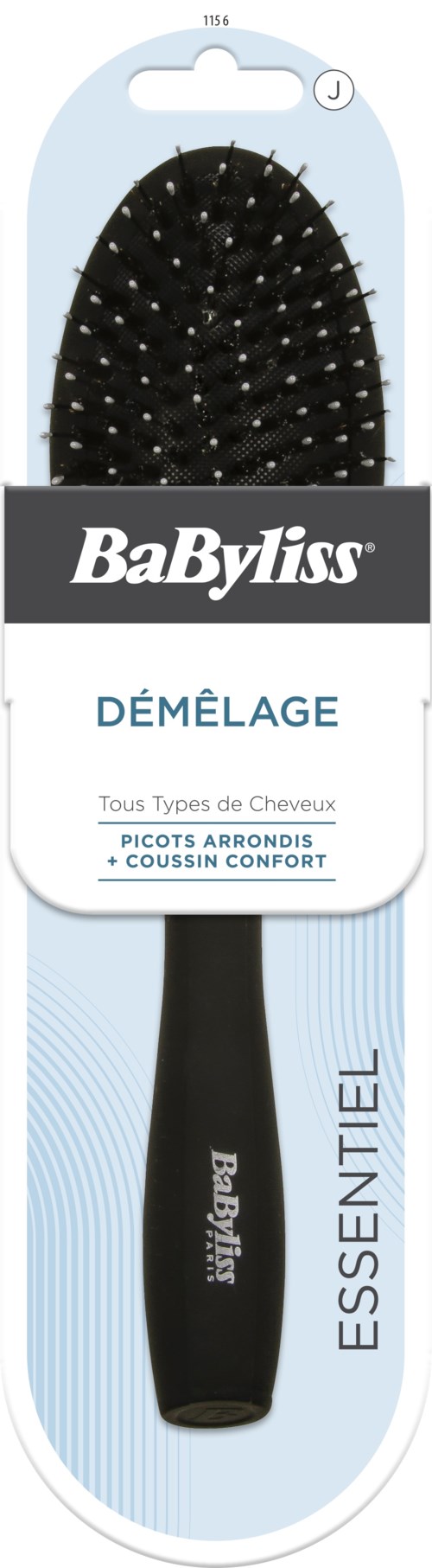 BaByliss Paris Accessories Large Paddle Brush Black