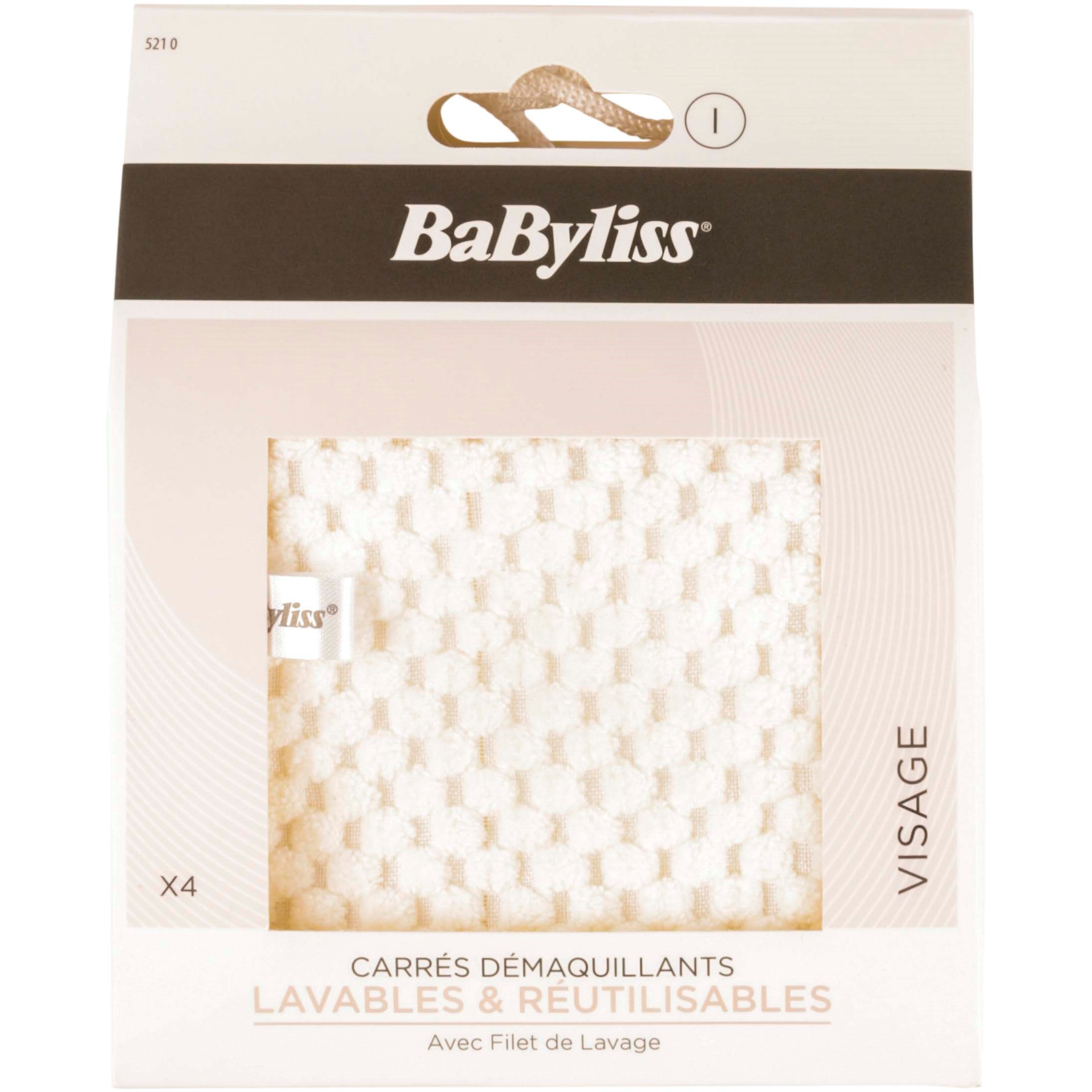 BaByliss Make Up Remover Pads Washable 4 st