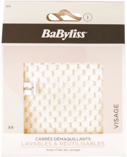 BaByliss Paris Accessories Make Up Remover Pads Washable 4 st