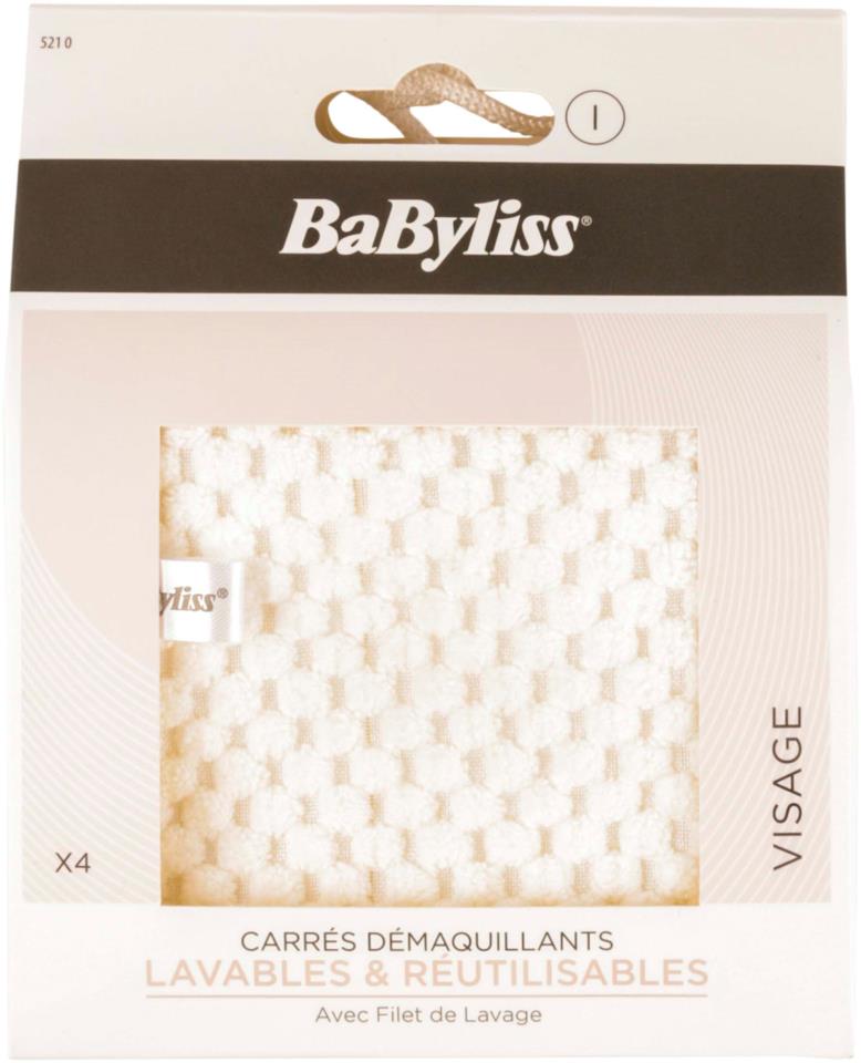 BaByliss Make Up Remover Pads Washable 4pcs