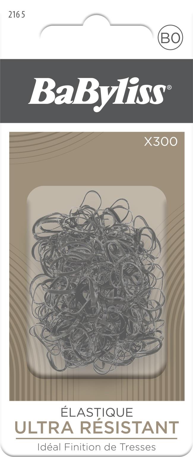 BaByliss Paris Accessories Micro Hair Tie Black 300 pcs