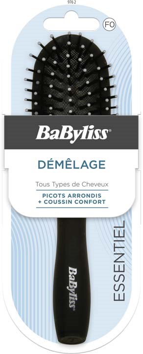 BaByliss Paris Accessories Midi Detangling Cushion Brush Black