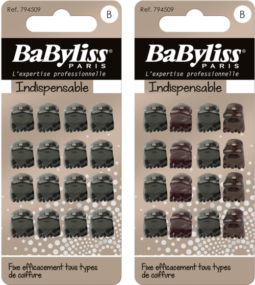 BaByliss Paris Accessories Mikrokrokoklämma 16 st