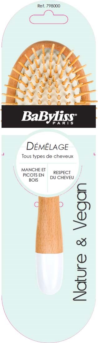 BaByliss Paris Accessories Paddle Brush White Big