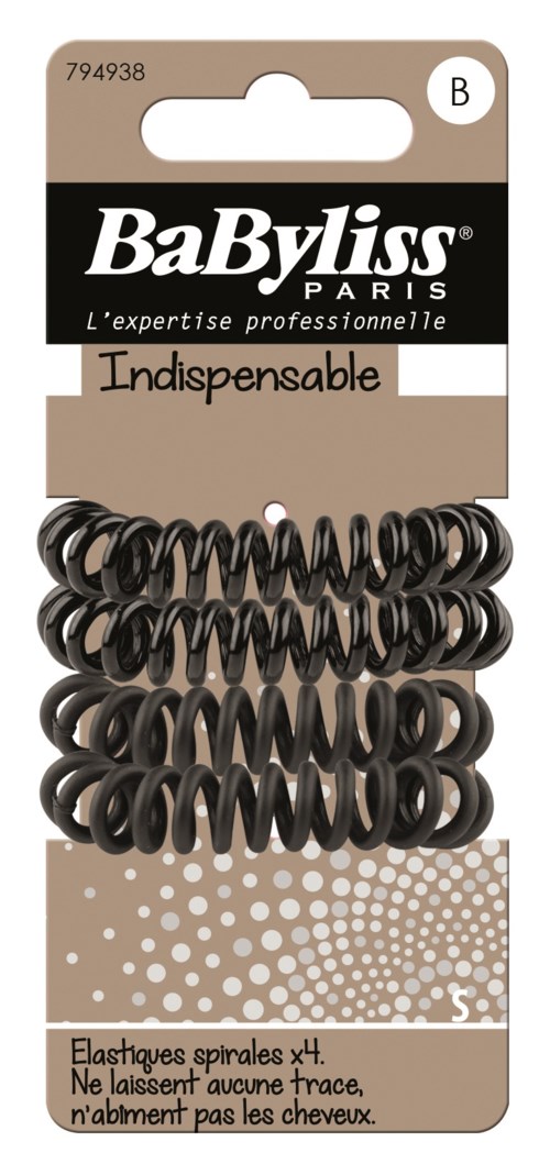 BaByliss Paris Accessories 794938 Spiralsnodd 4 st