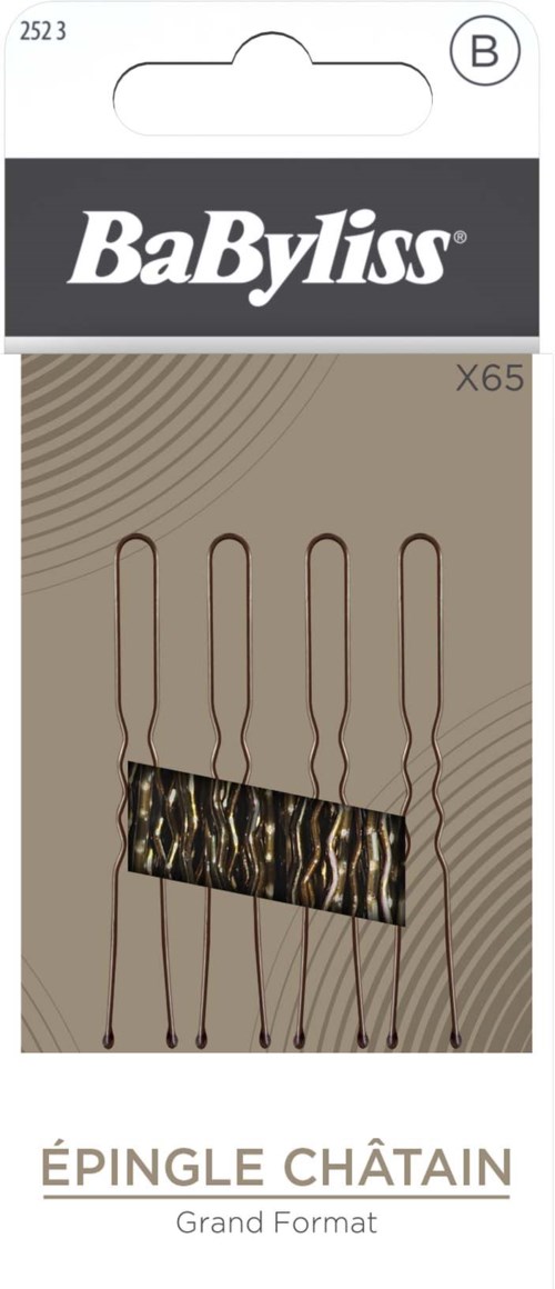 BaByliss Paris Accessories Hairpin U-shape Brown