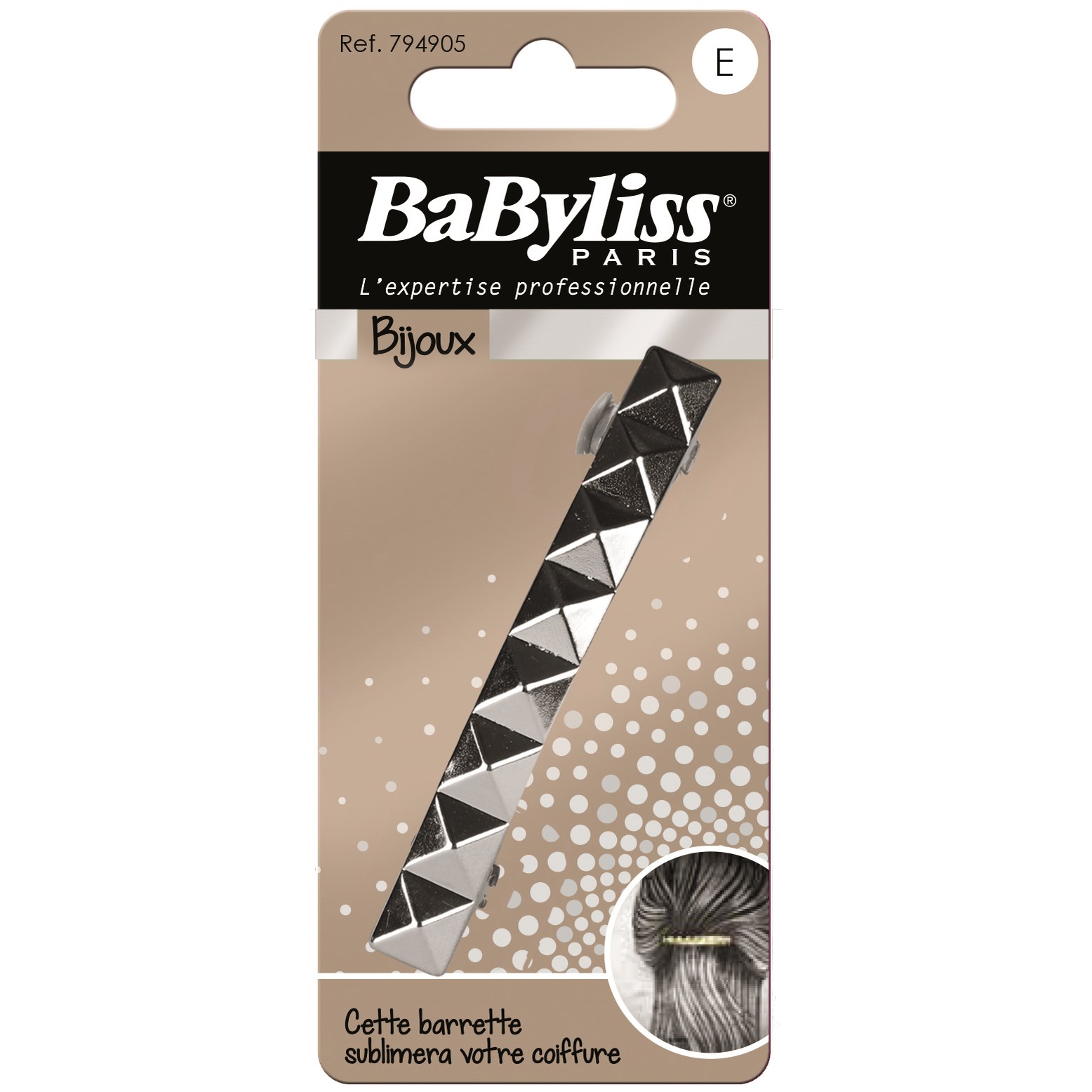 BaByliss Paris Accessories Hårspänne Nitar