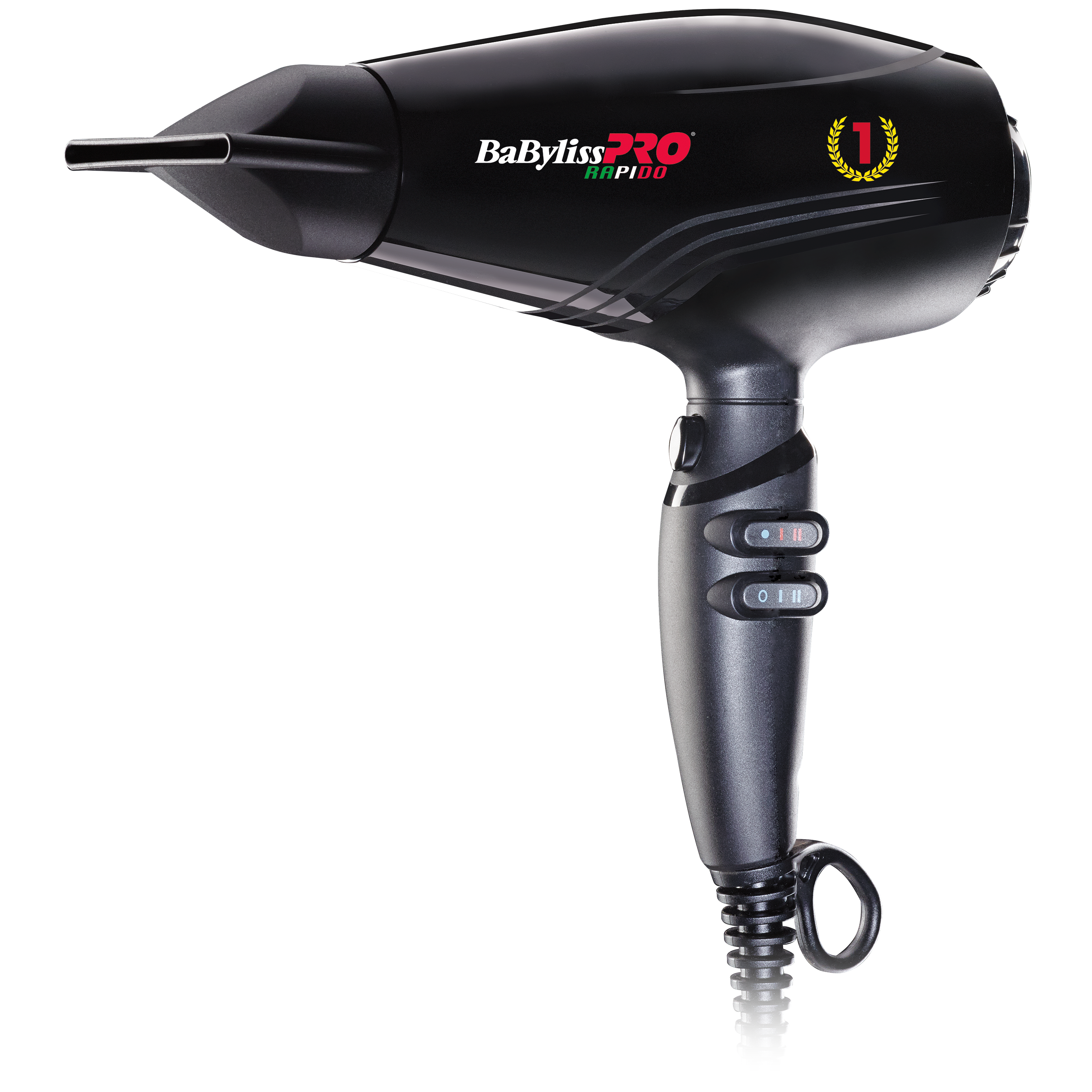 Bilde av Babyliss Pro Hairdryer Ultra Light Rapido Black 2200w Rapido Black