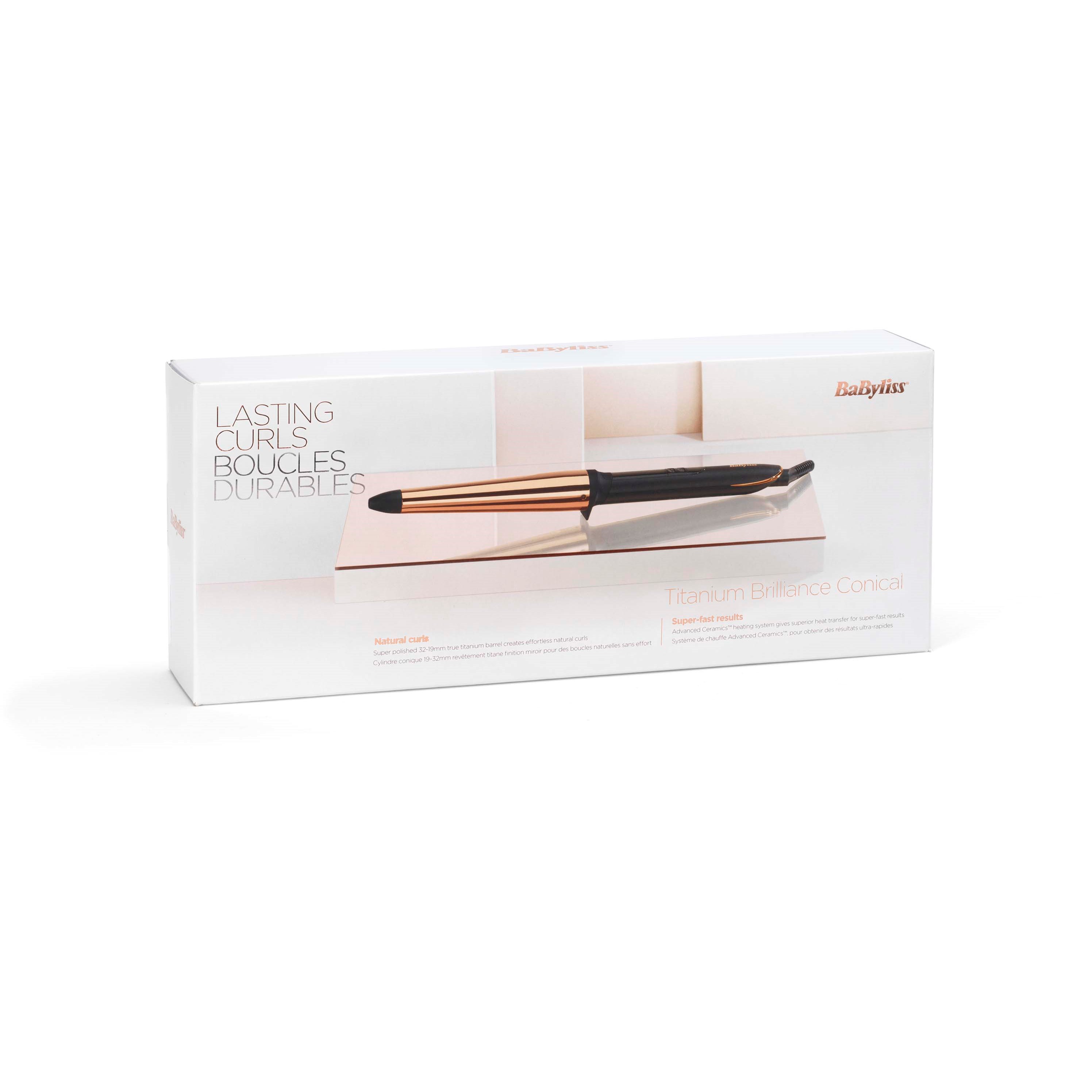 Alternativ bild 1 för BaByliss Salon Brilliance Conical Wand