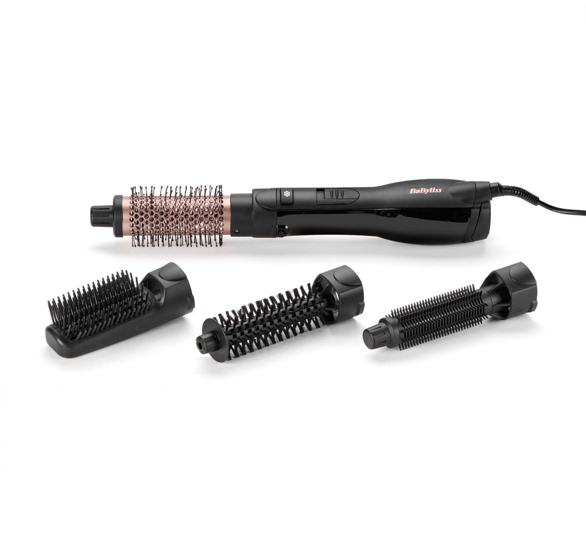 BaByliss Smooth Pro 2100 asciuga capelli 2100 W Nero, Oro rosa in o