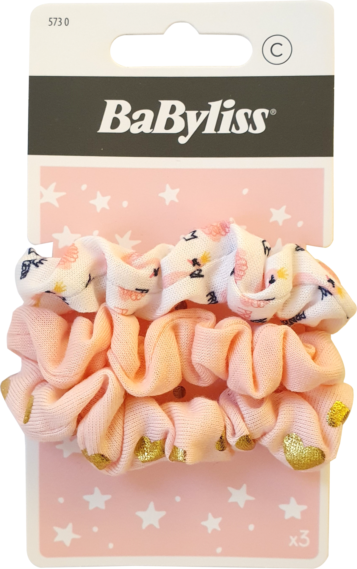 BaByliss Paris Accessories Girl Snoddar Tygsnodd 3 st kids
