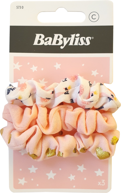 BaByliss Paris Accessories Girl Snoddar Tygsnodd 3 st kids
