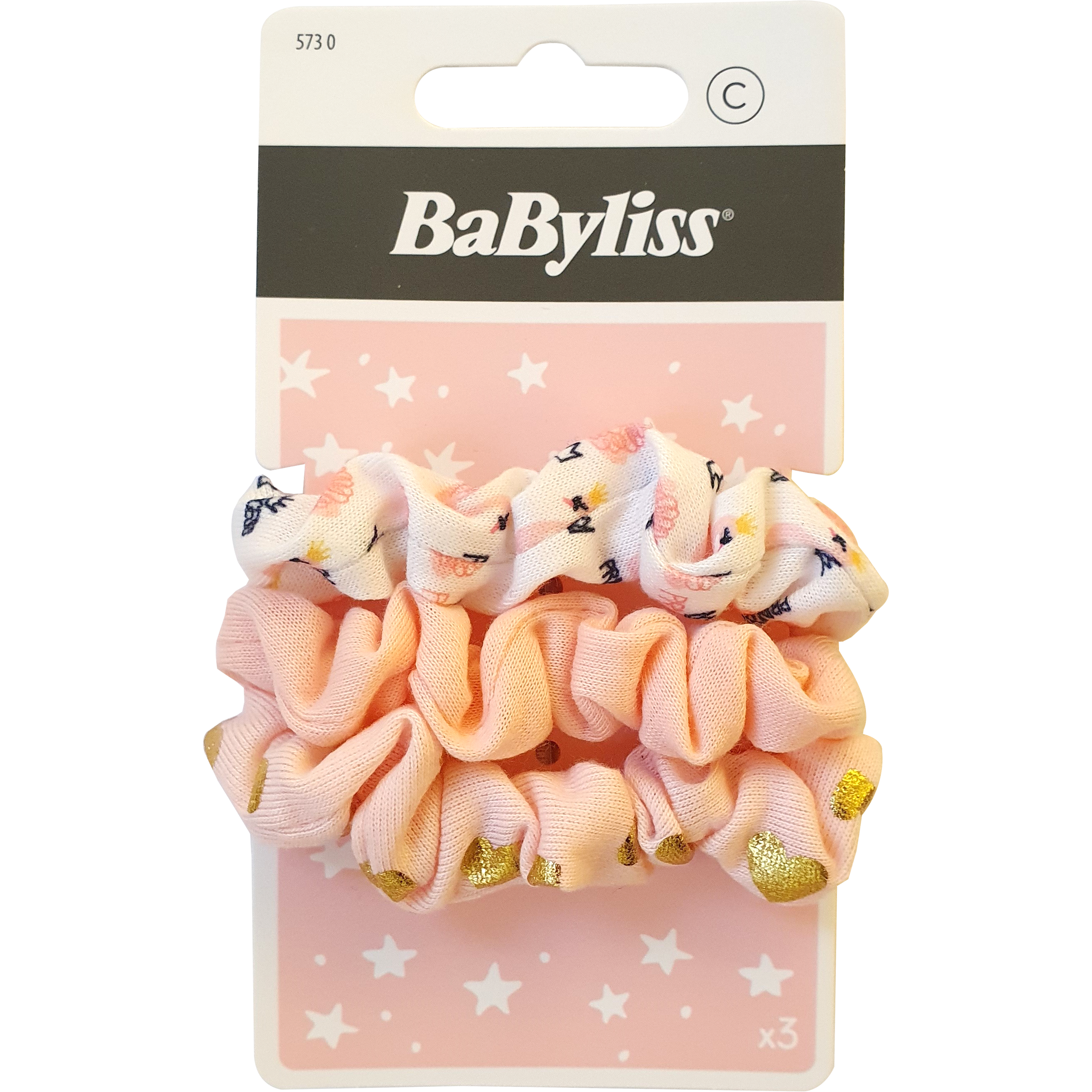 BaByliss Paris Accessories Girl Scrunchies Kids 3 stk.