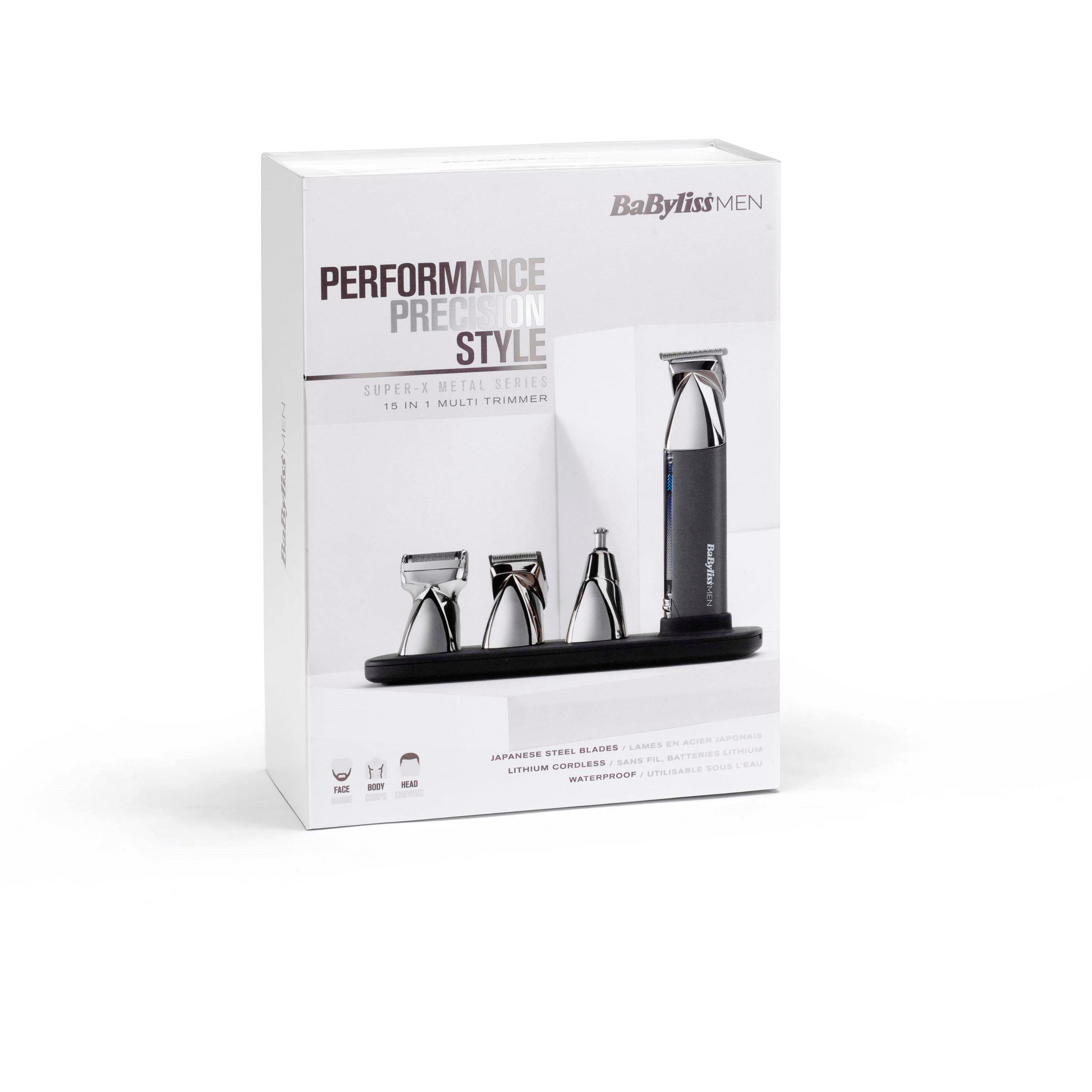 BaByliss Super-X Metal Multi-Trimmer 15-in-1 (obrázok 10)