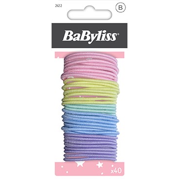 BaByliss Paris Accessories Thin Elastic Kids 40 stk billede