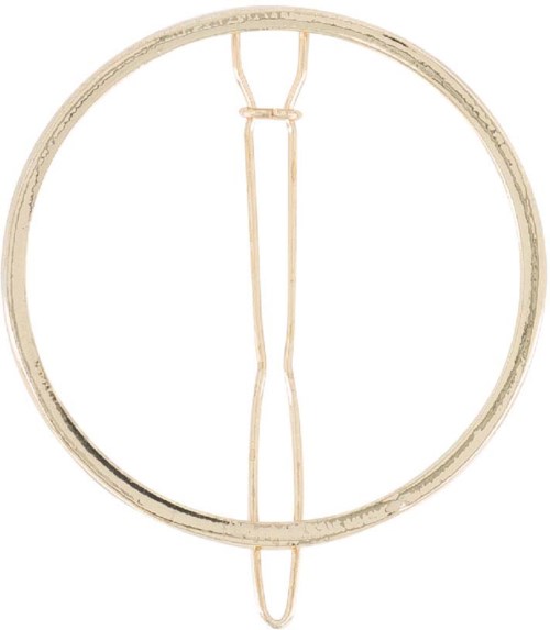 BACHCA Round metal barrette