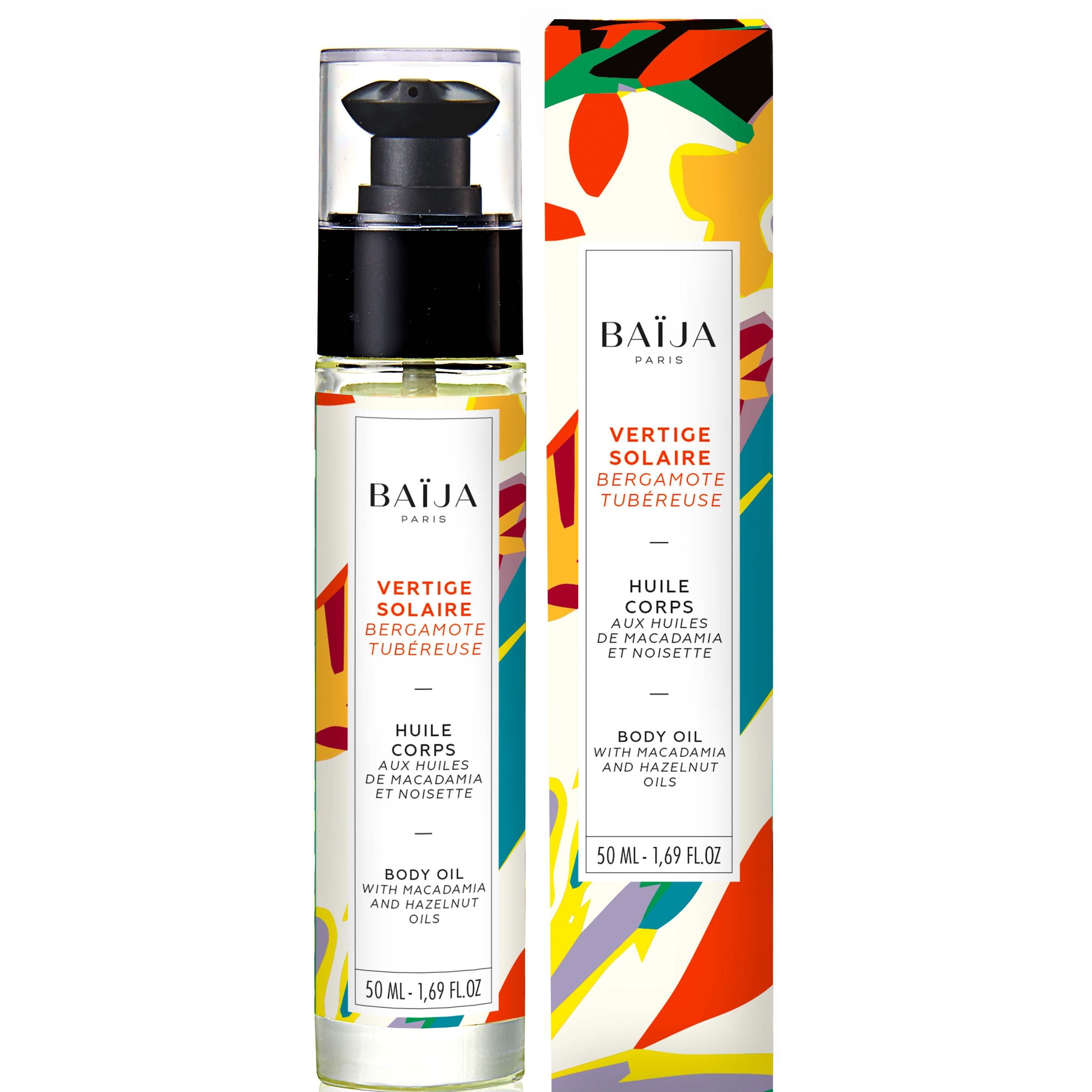 Baïja Vertige Solaire Body Oil Tuberose Bergamot 50 ml