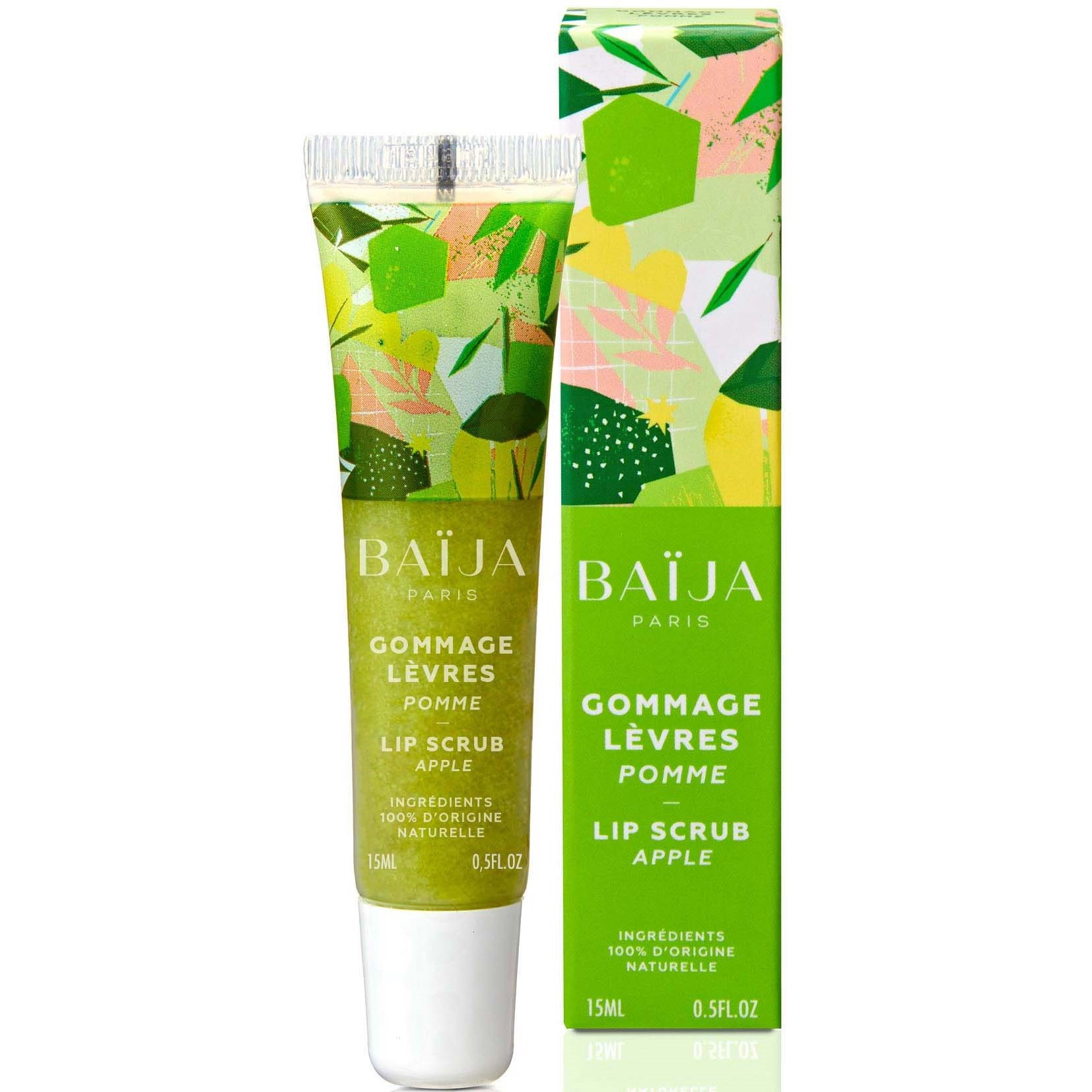 Läs mer om Baïja 100% Nature - Lips & Match Lip Scrub Pomme 15 ml