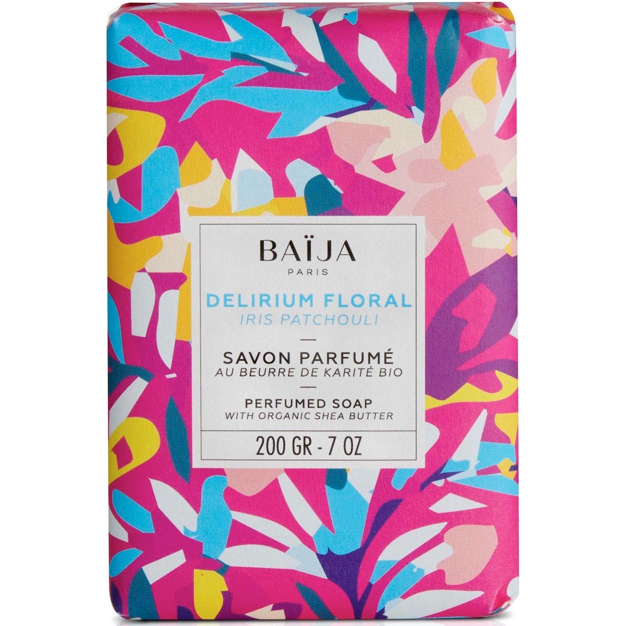 Läs mer om Baïja Timless Delirium Floral Solid Soap Iris Patchouli 200 g