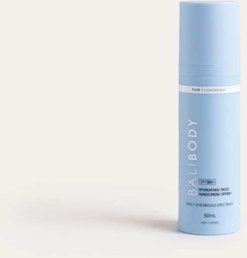 Bali Body Hydrating Face Sunscreen SPF50+ 50 ml