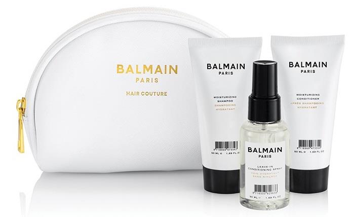 Balmain Hair Cosmetic Bag White CARE