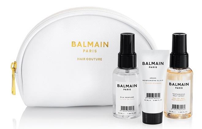 Balmain Hair Cosmetic Bag White STYLING