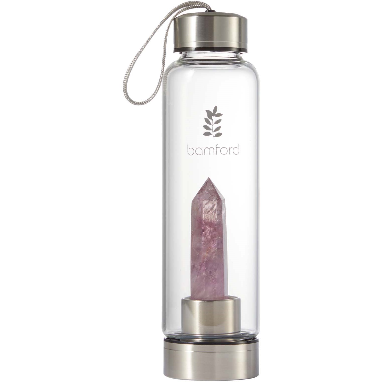 Läs mer om Bamford Crystal Water Bottle Amethyst