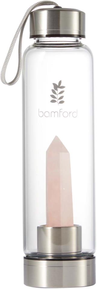 Bamford Crystal Water Bottle Rose Quartz 500 ml