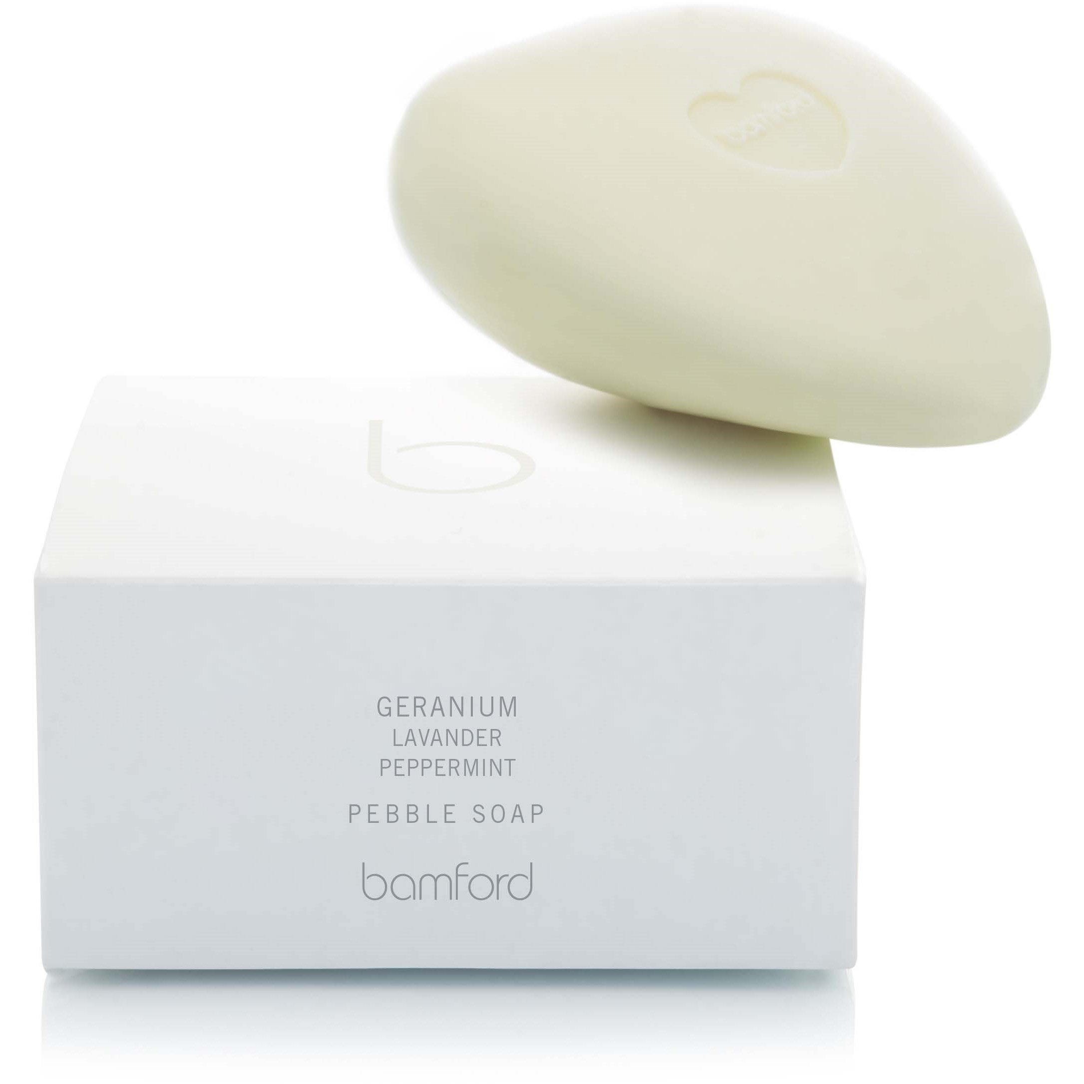 Läs mer om Bamford Geranium Pebble Soap Soap 250 g